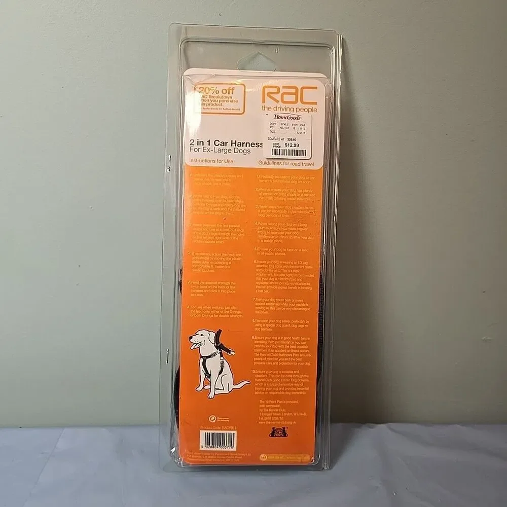N/A dog harness